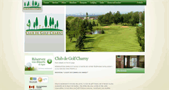 Desktop Screenshot of golfcharny.com