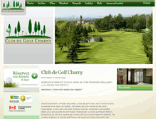 Tablet Screenshot of golfcharny.com